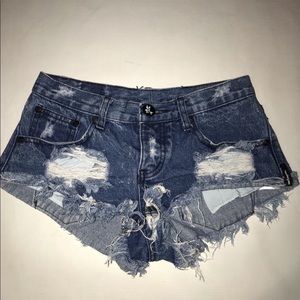 One Teaspoon Cutoff Shorts Sz 24